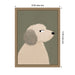 Framed Canvas 10x13 Sylvie Dark Gold 2