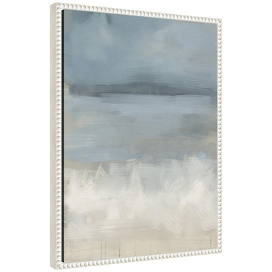 Framed Canvas 18x24 Sylvie Beaded White 1