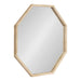 Octagon Mirror Natural 28x28 1