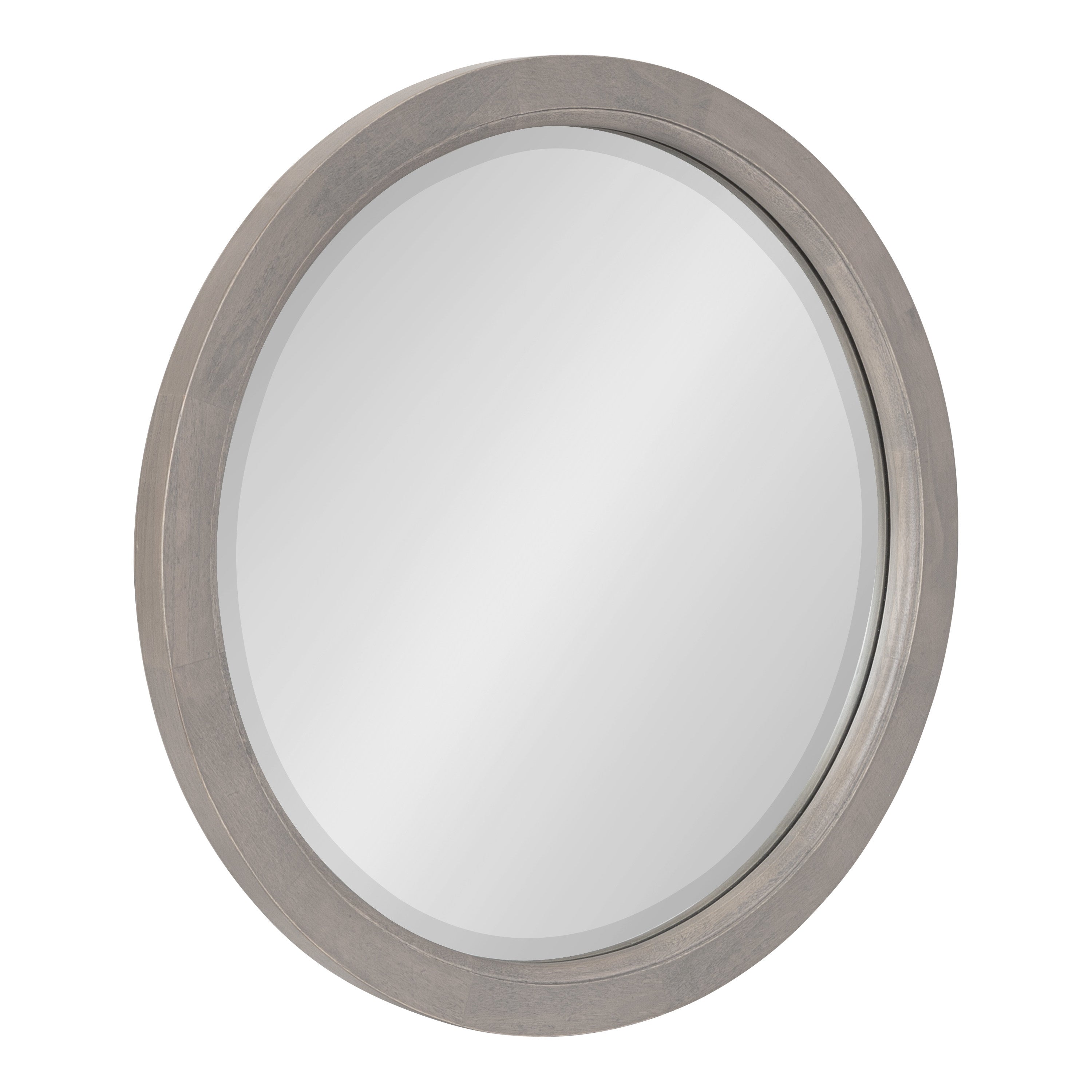Round Mirror Gray 18" Diameter 1