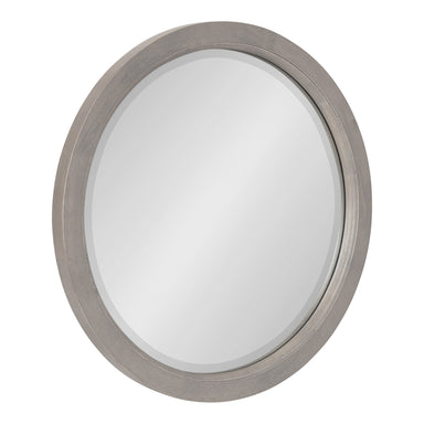 Round Mirror Gray 18" Diameter 1