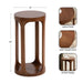 Drink Table Walnut Brown 12x12x23 2