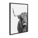 Framed Canvas Sylvie Dark Gray 23x33 2