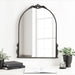 Arch Mirror Black 21x26 7