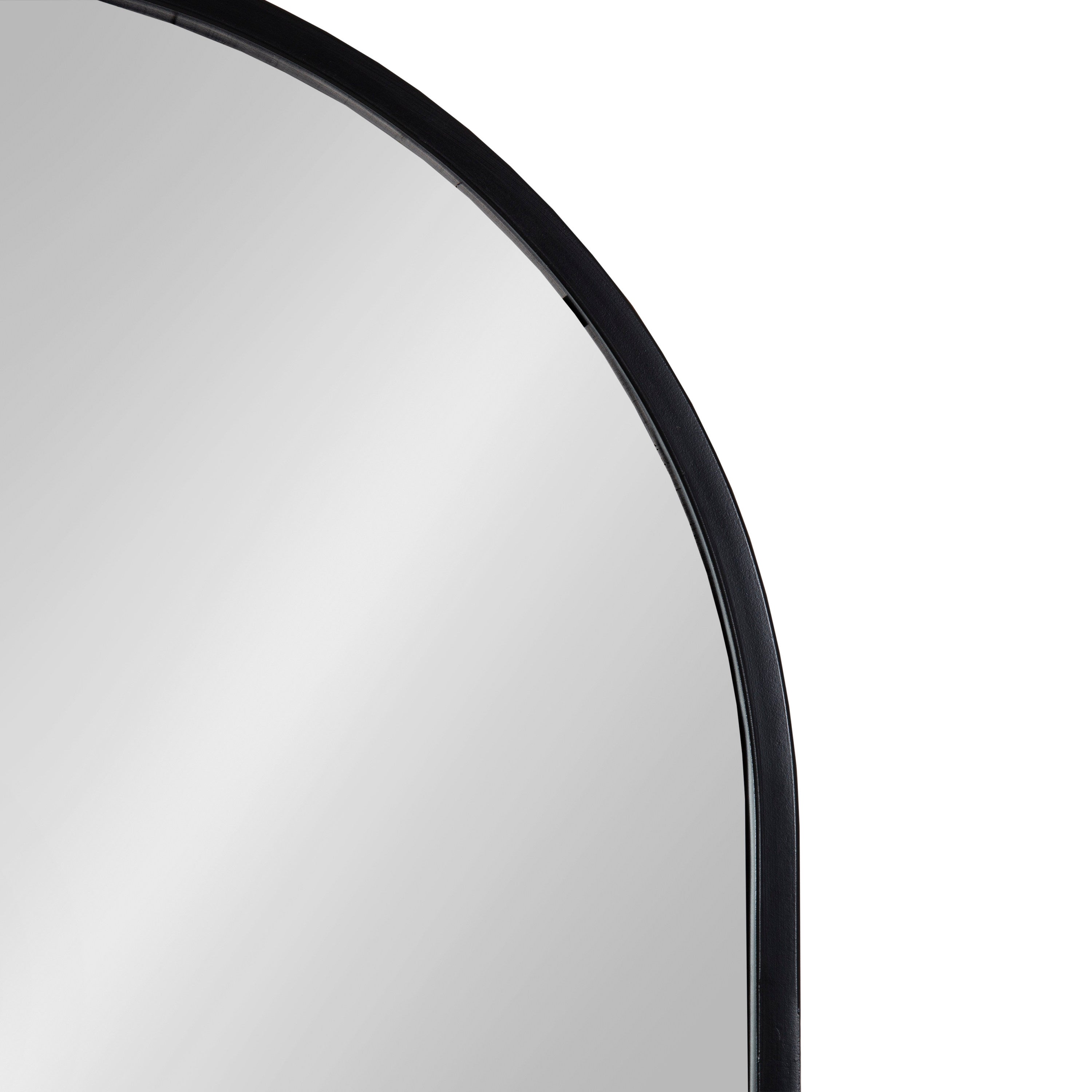 Arch Mirror Black 24x32 3