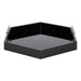 Single Tray Black Silver 18x18 2
