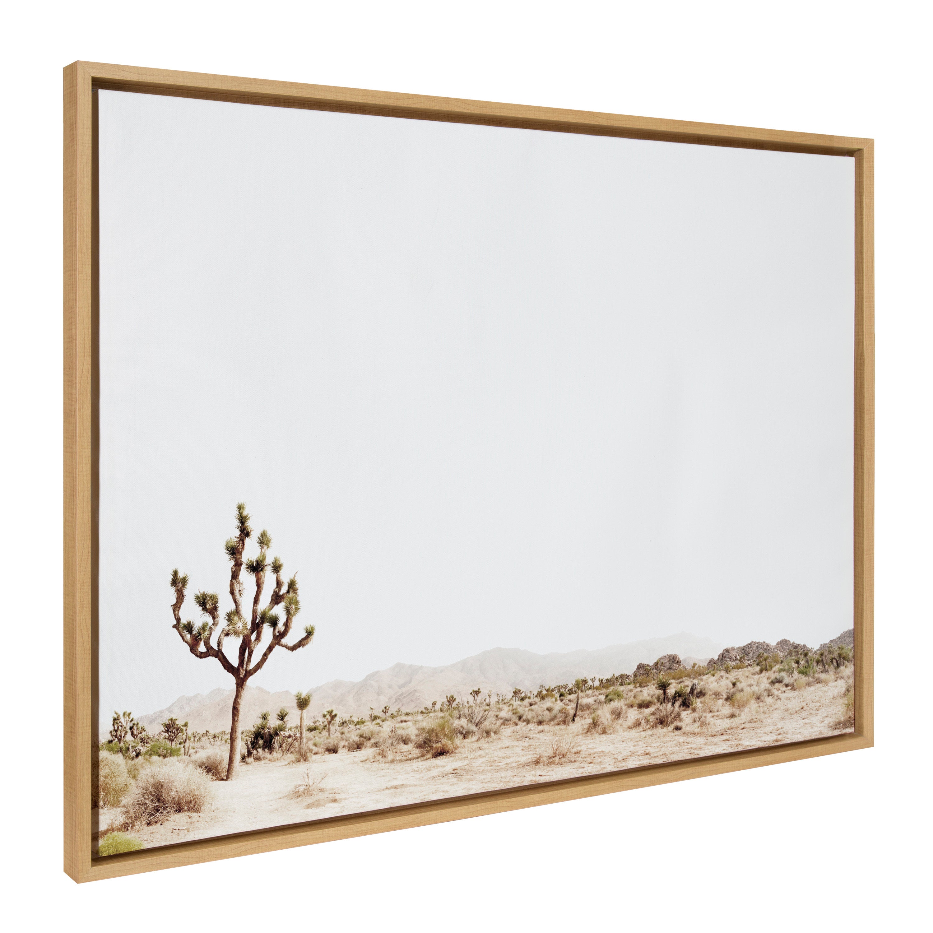 Framed Canvas Sylvie Natural 28x38 1