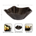 Serving Bowl Pewter 10" diameter 2