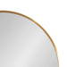 Arch Mirror Gold 32x36 3