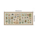 Framed Canvas Sylvie Dark Gold 40x18 2