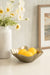 Serving Bowl Gold 10" diameter 7