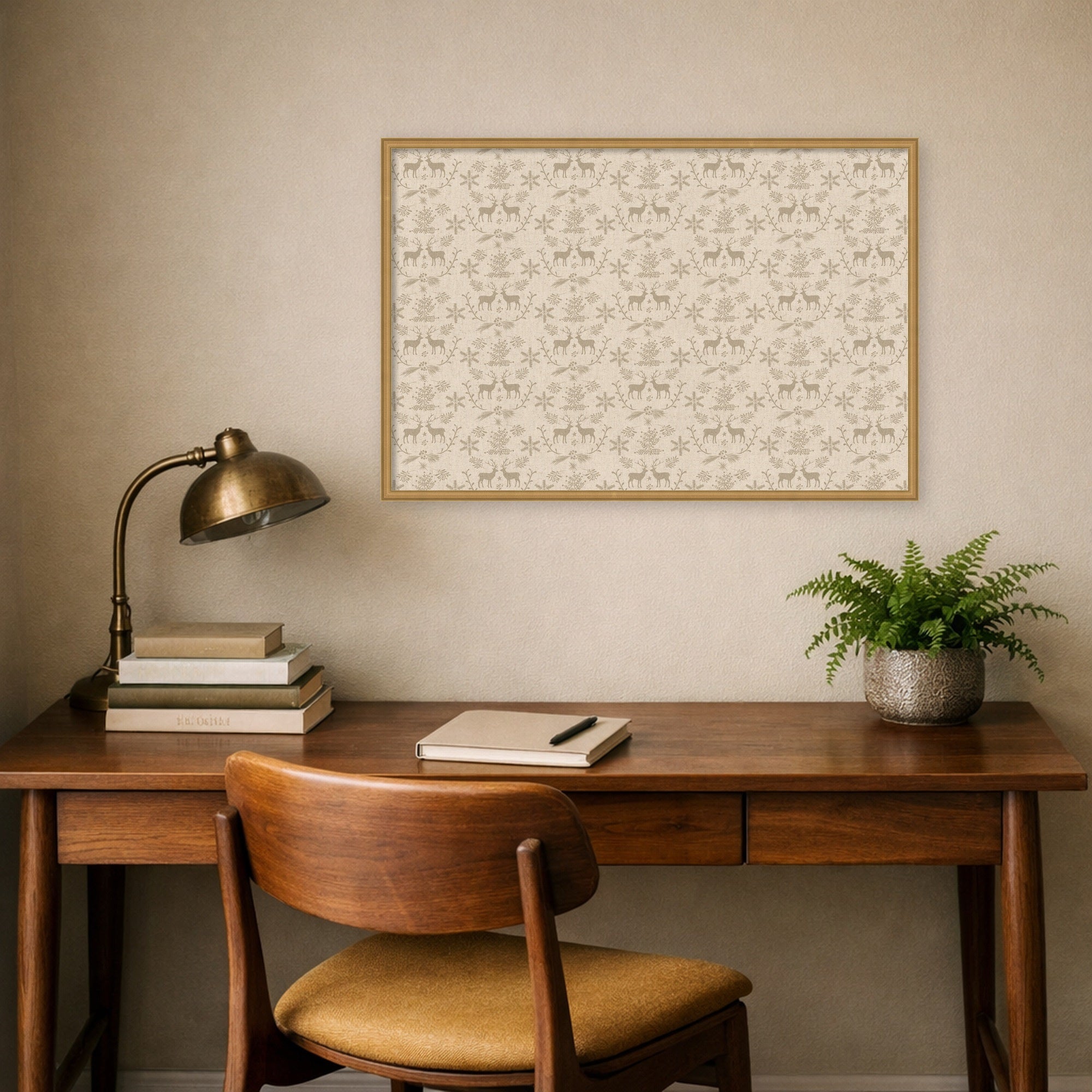 Magnetic Canvas Edith Gold 37x25 7