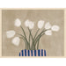 Mounted Canvas 38x29 Woodgrain Stripe Blonde 1