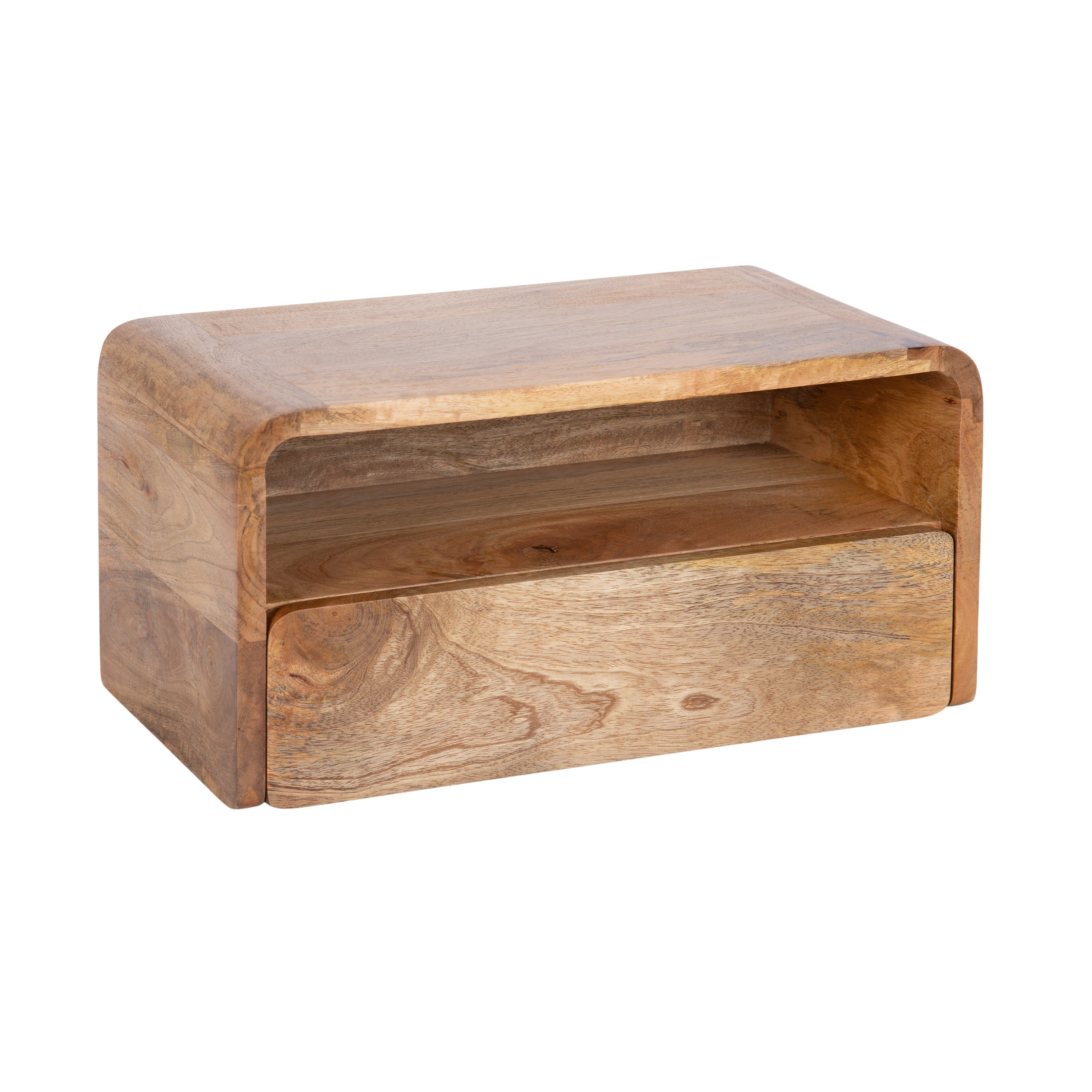 Floating Side Table Natural 18x10x9 1