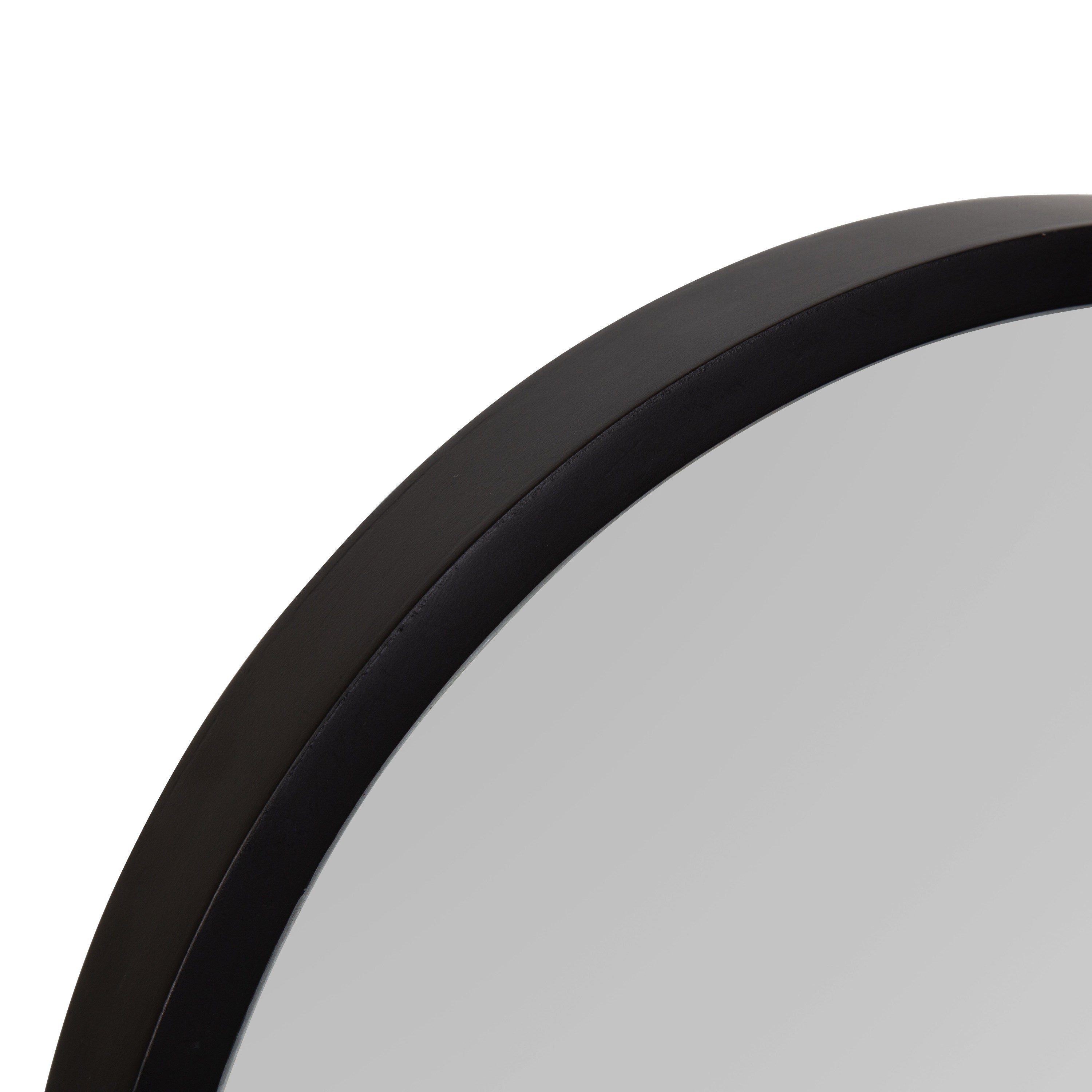 Tabletop Mirror Black 17x21 3