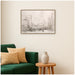 Framed Canvas Sylvie Dark Gold 33x23 5