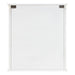 Cabinet 24x8x28 White Brown 6