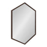 Laverty Framed Hexagon Wall Mirror