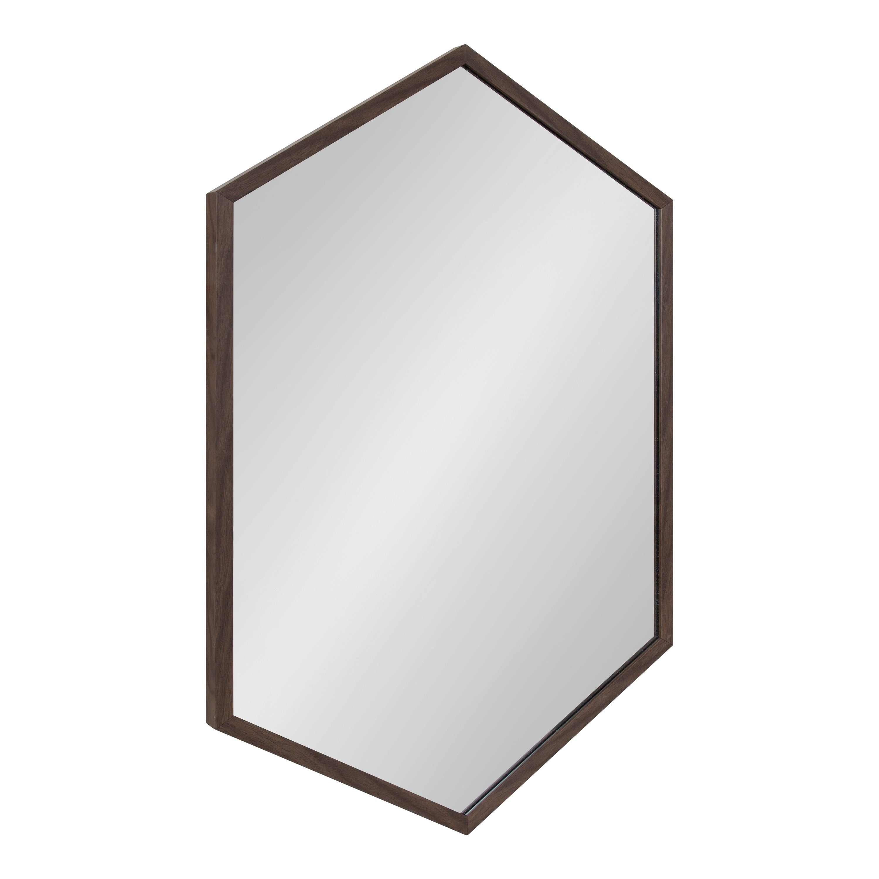 Laverty Framed Hexagon Wall Mirror