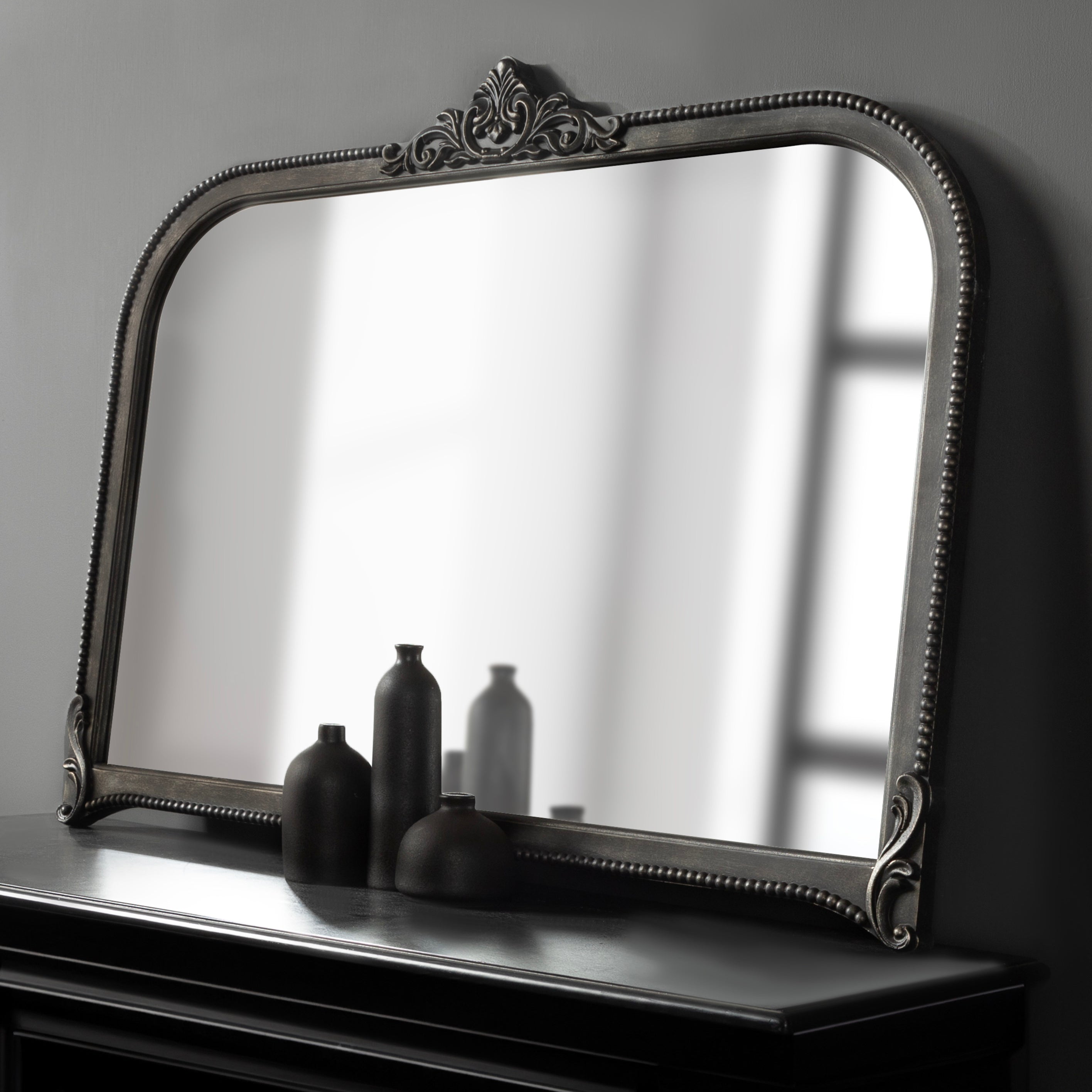 Arch Mirror 40x30 Black 7