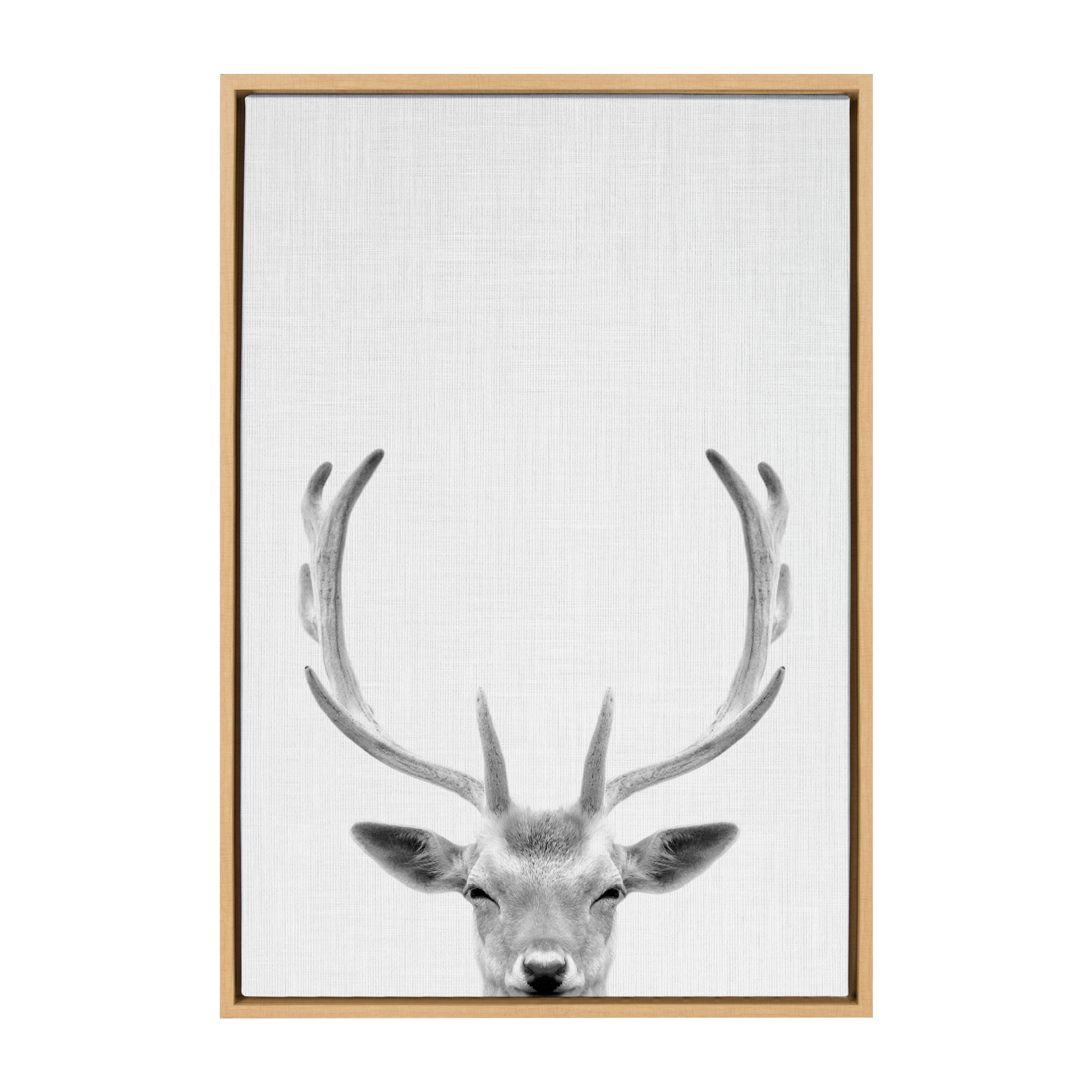 Framed Canvas Sylvie Natural 23x33 2