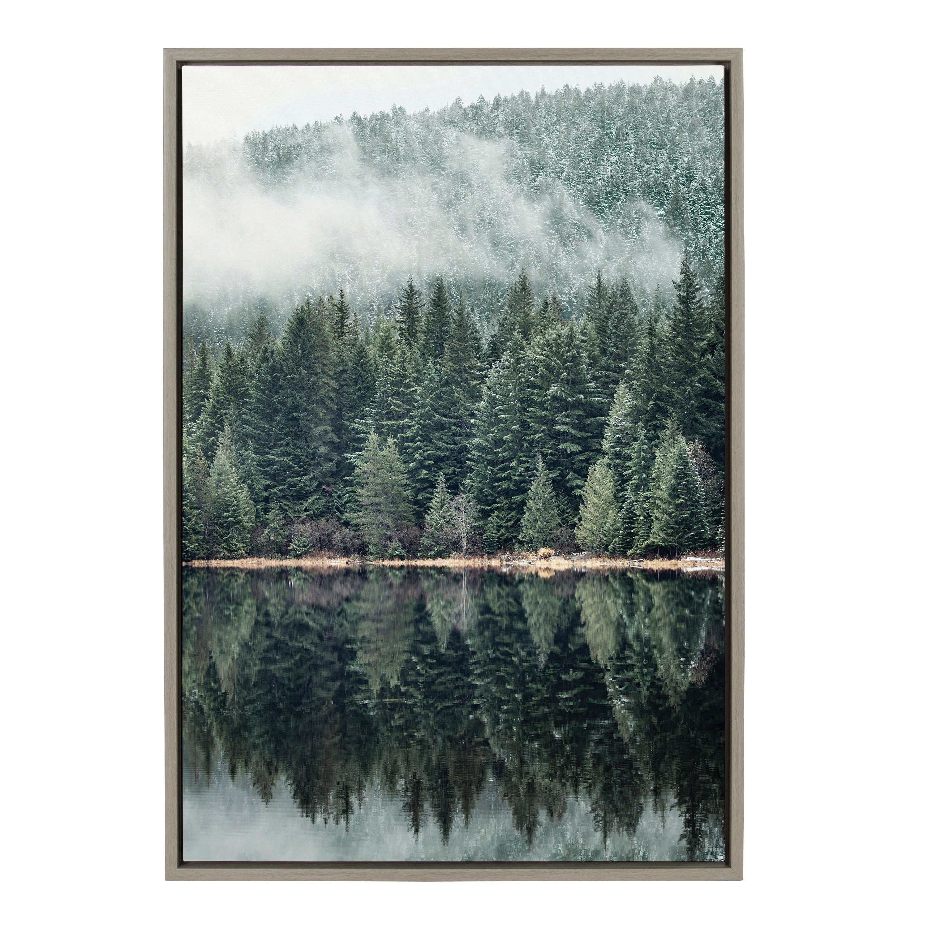 Framed Canvas 23x33 Sylvie Graywash 2
