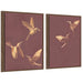 Art Set Sylvie Walnut 2 Piece Set 18x24 1
