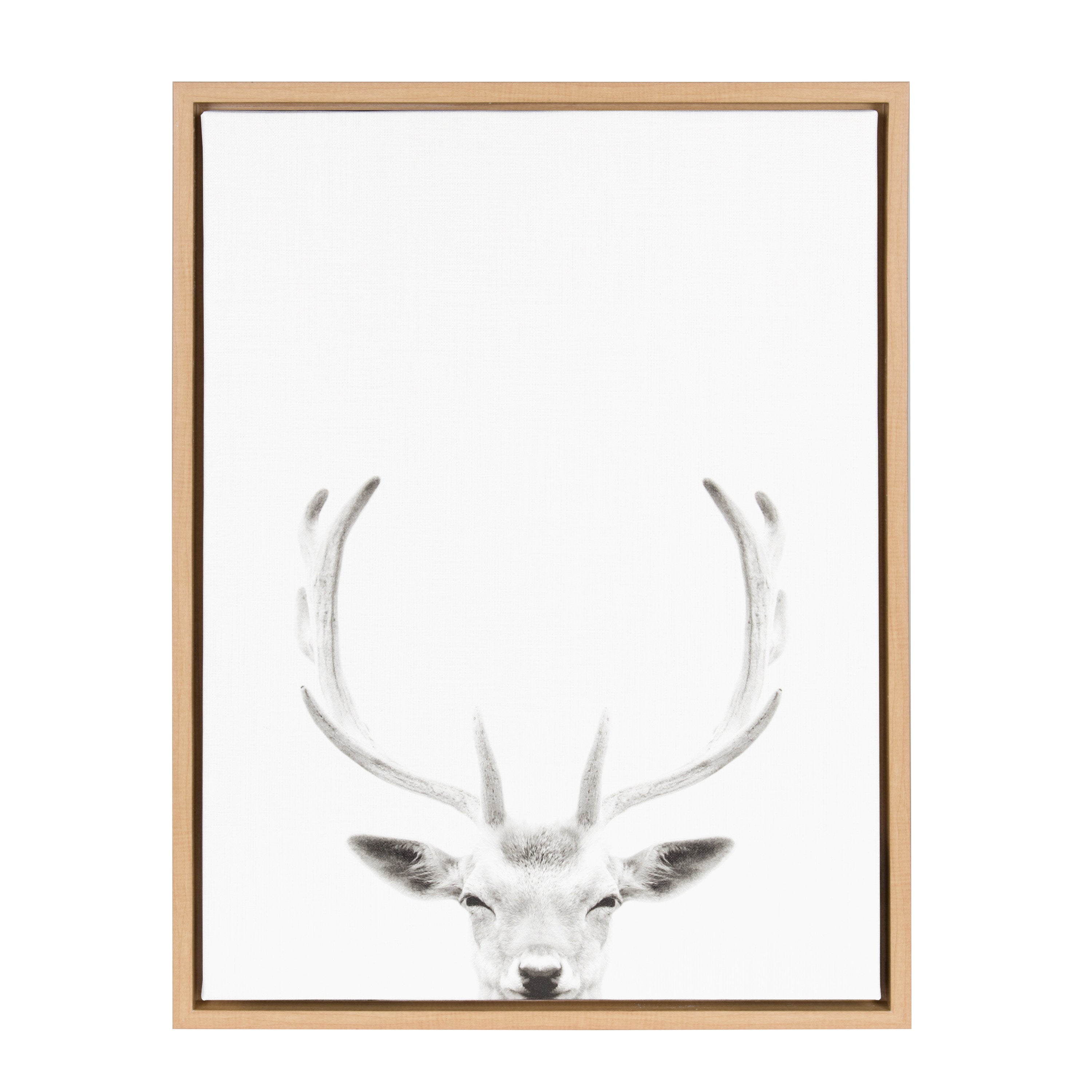 Framed Canvas Sylvie Natural 18x24 1