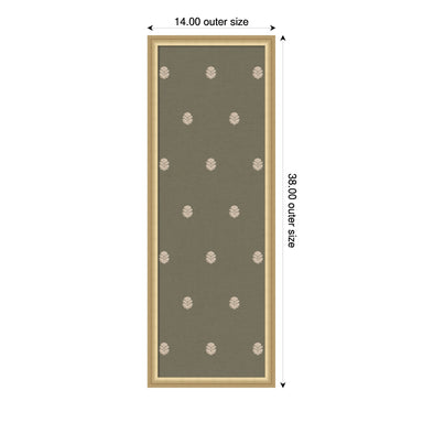 Magnetic Canvas 14x38 Florence Gold 2