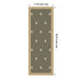 Magnetic Canvas 14x38 Florence Gold 2
