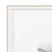 Wall Frame 16x20 matted to 8x10 White Natural 3