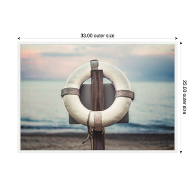 Framed Canvas 33x23 Sylvie White 2