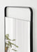 Rectangle Mirror Black 20x36 7