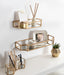 Floating Shelf Gold 2 Piece 8