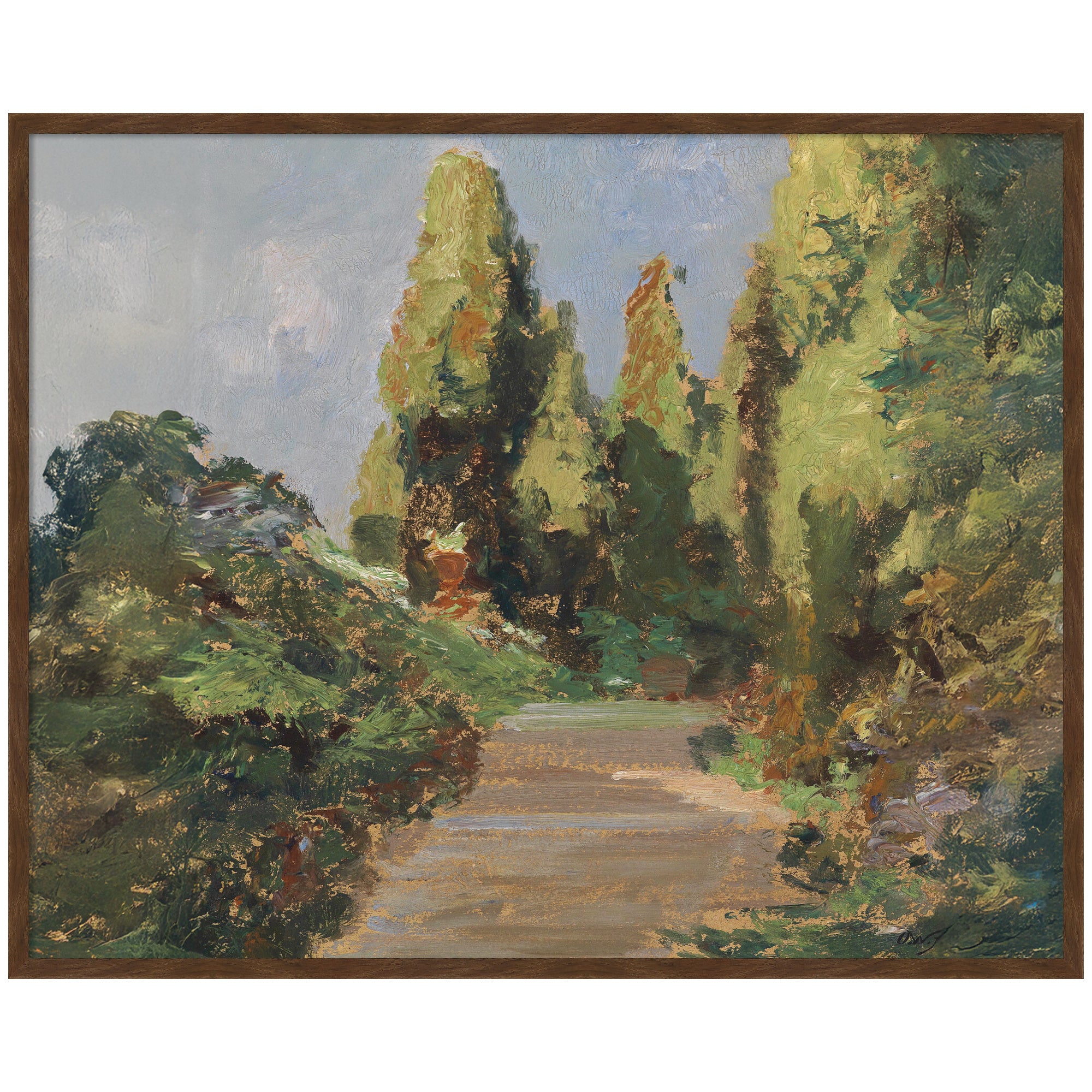 Mounted Canvas 41x33 Carlisle Brown Narrow 1