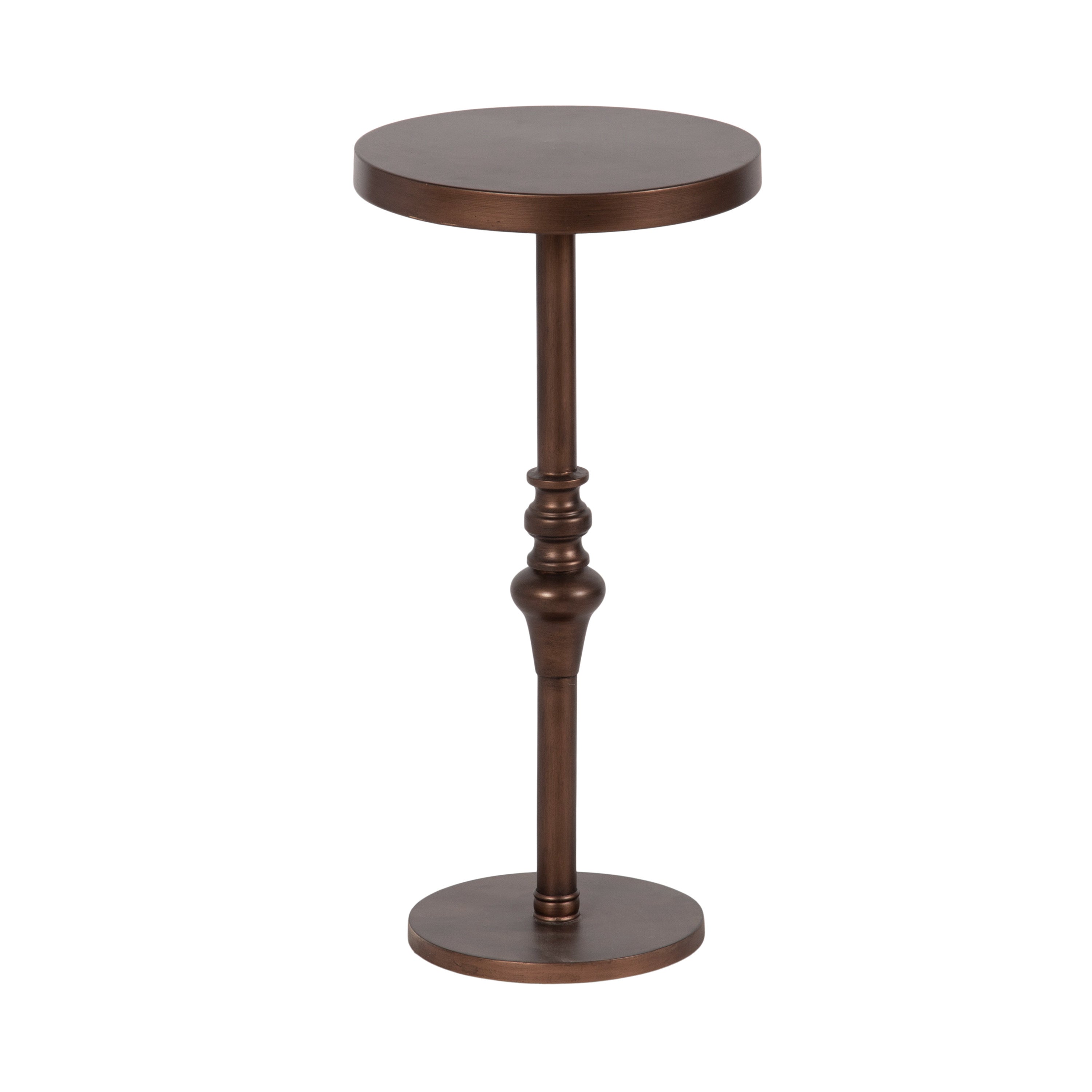 Drink Table Bronze 13x13x26 1