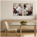 Art Set 2 Piece Set 18x24 Sylvie Beaded Dark Gold 6