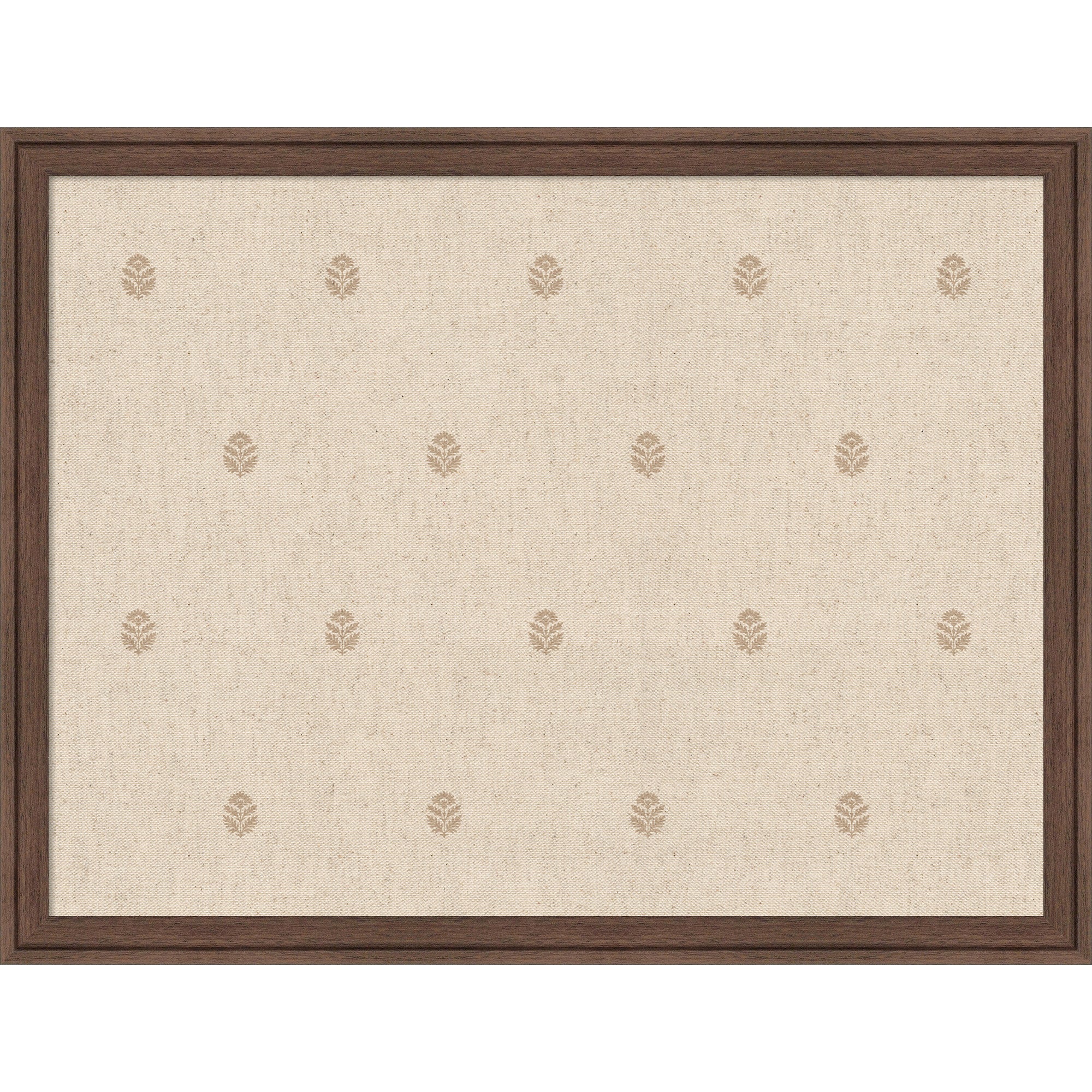 Magnetic Canvas 26x20 Florence Medium Brown 1