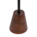 Side Table Black Dark Brown 14x14x24 4
