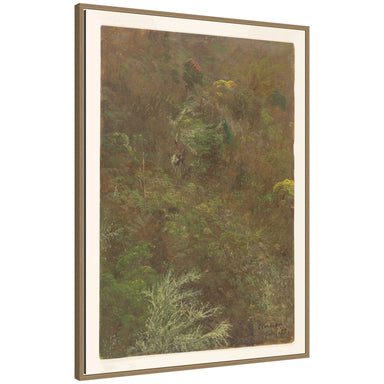 Framed Canvas 28x38 Sylvie Dark Gold 1