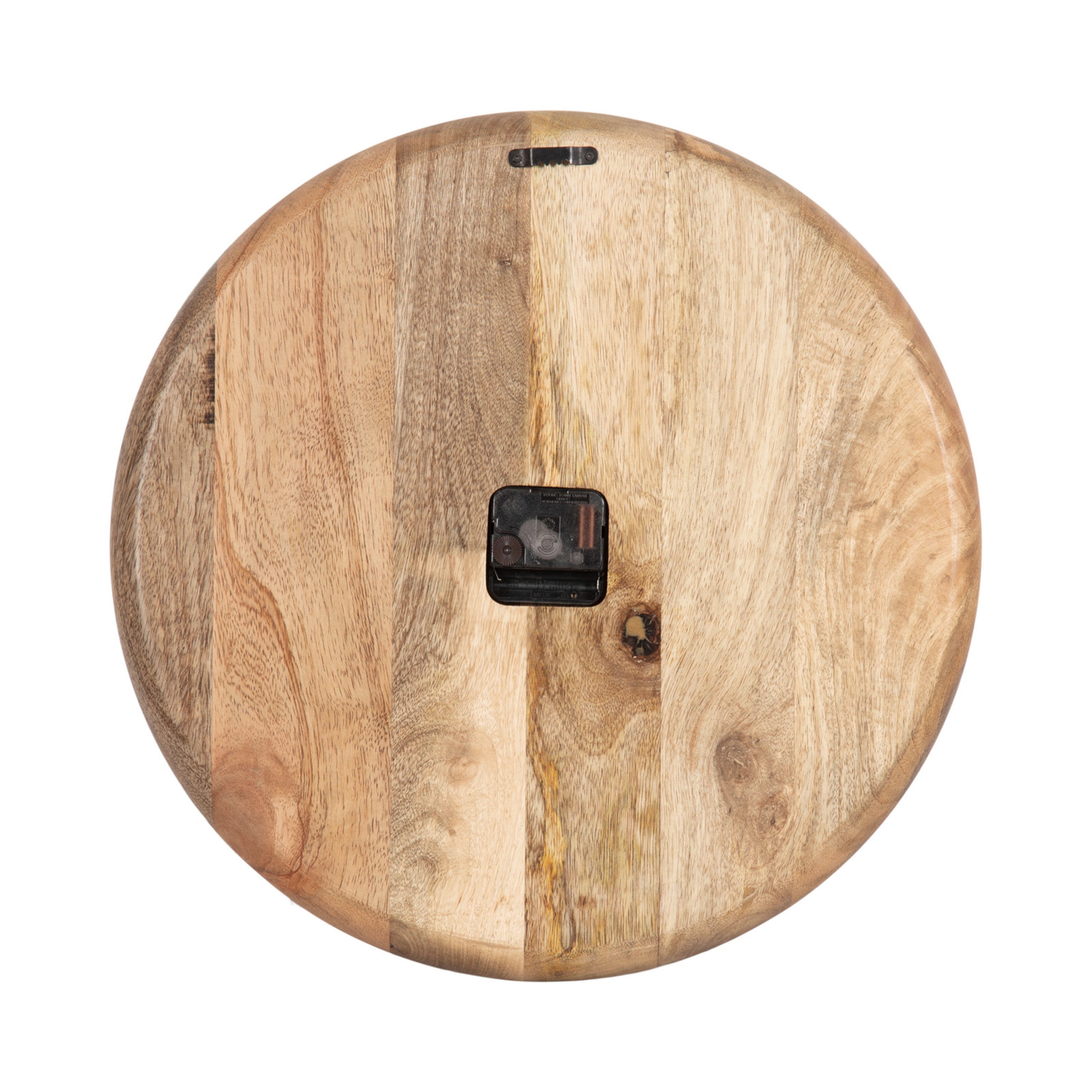 Wall Clock Natural 17x17 4