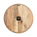 Wall Clock Natural 17x17 4