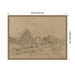 Framed Canvas 24x18 Sylvie Dark Gold 2
