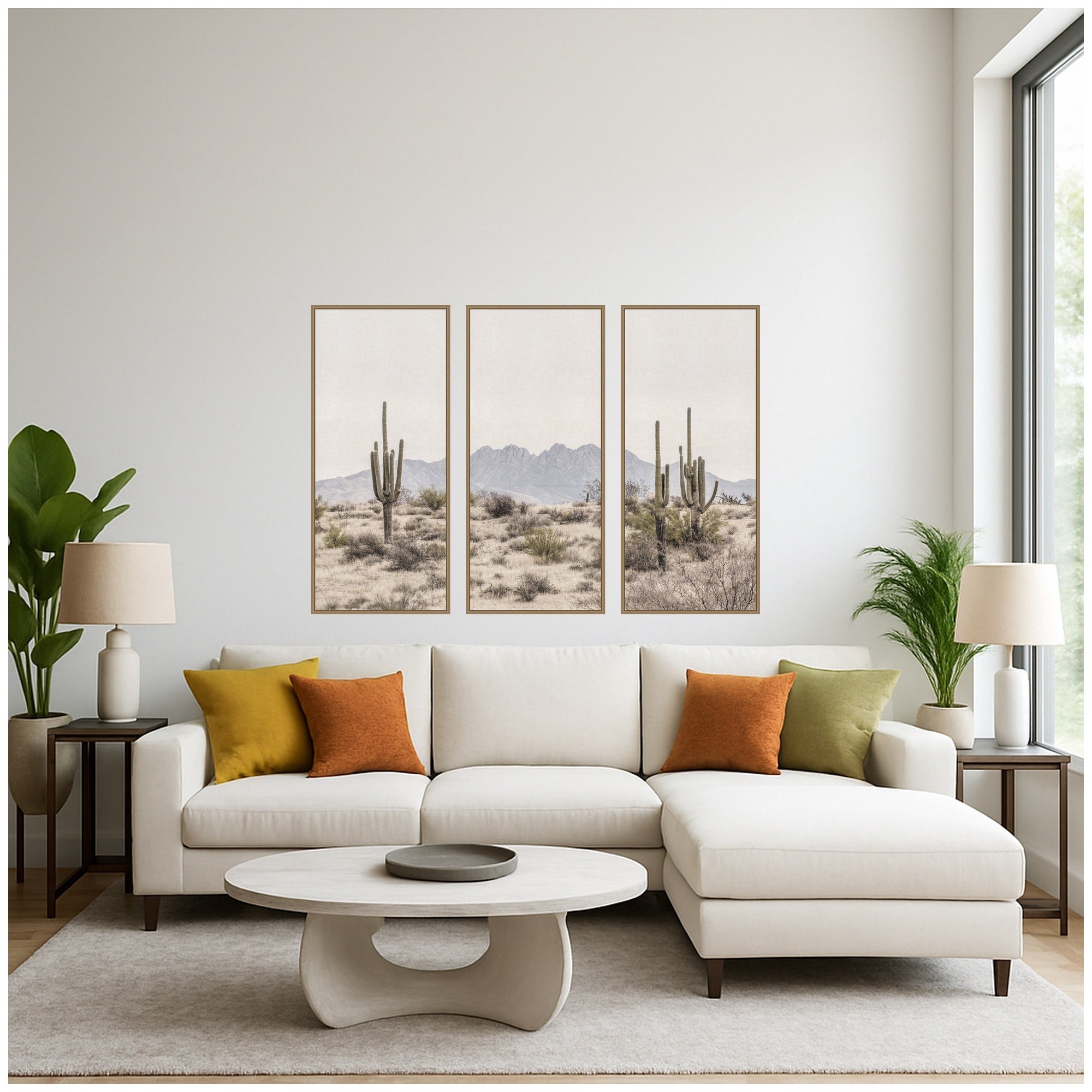 Art Set Sylvie Dark Gold 3 Piece Set 18x40 5