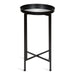 Tea Table Black Mirror 14x14x26 3
