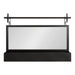 Functional Mirror Black 36x26 2
