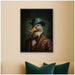 Framed Canvas 18x24 Sylvie Beaded Black 5