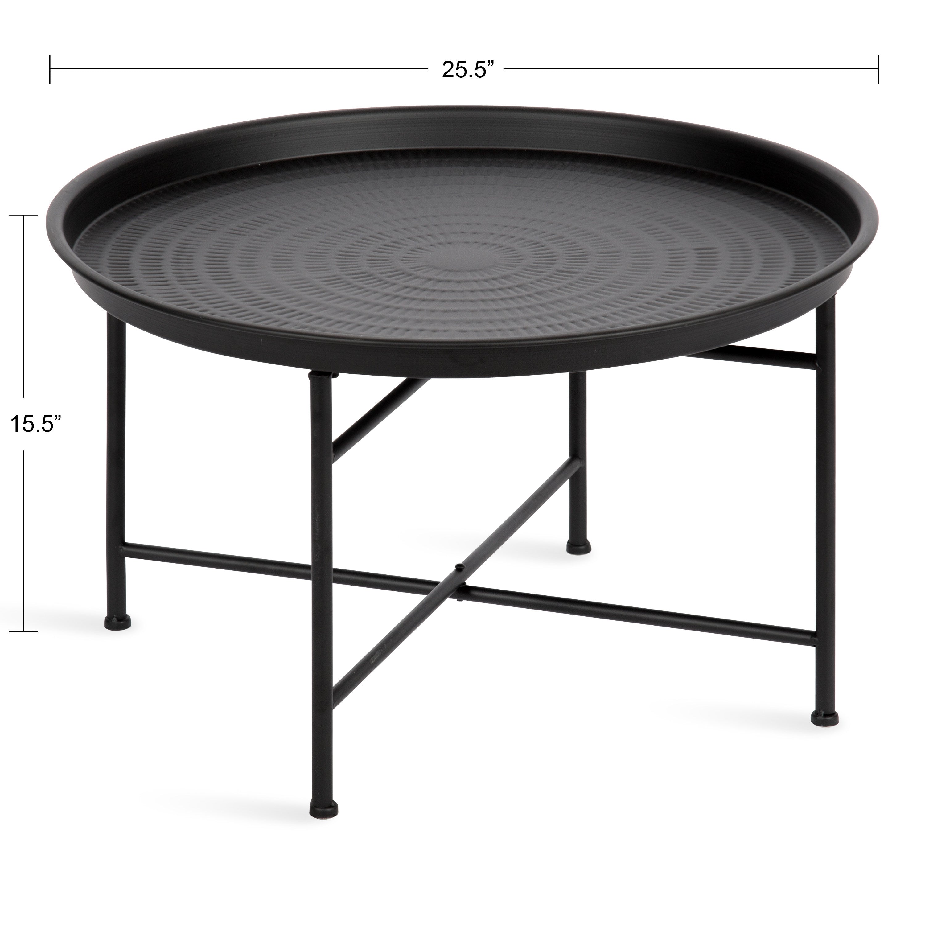 Mahdavi Round Metal Coffee Table