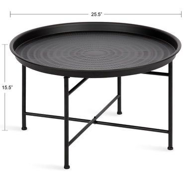 Coffee Table Black 26x26x16 2