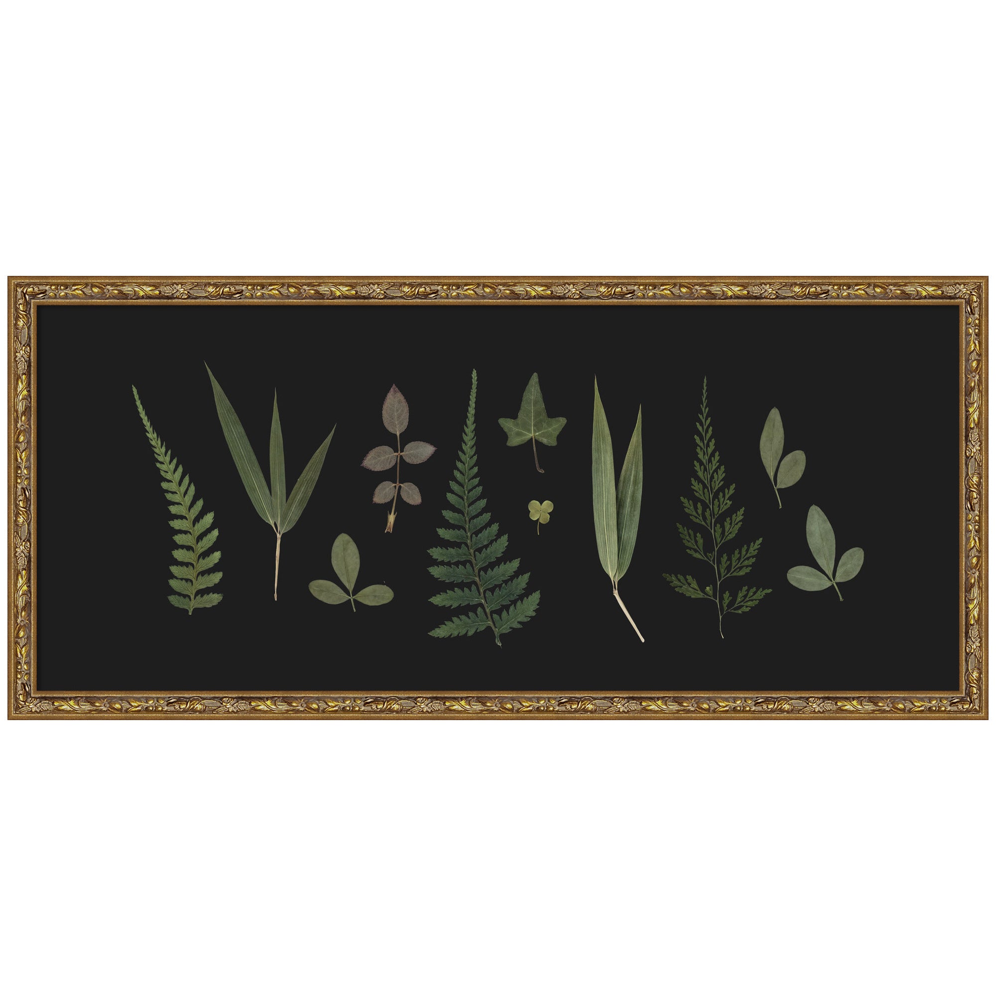 Framed Art 25x11 Belvedere Bronze 1